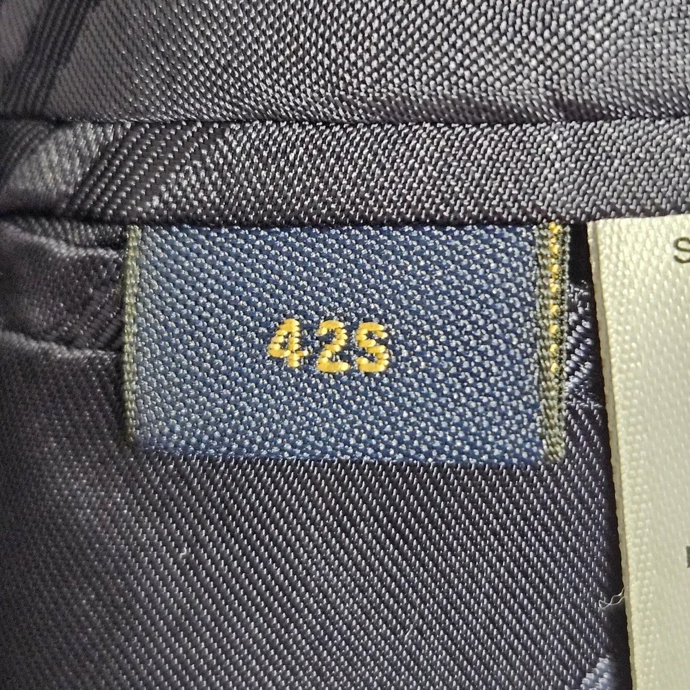 Brooks Brothers Blazer 42S Navy Blue 1818 Regent Wool Vitale Barberis Canonico